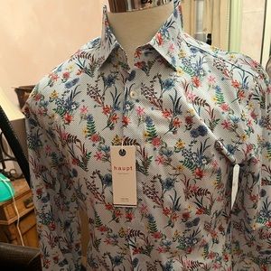 Haupt Modern Fit Sport Shirt New with Tags Medium/15 1/2